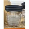 Image 3 : Rubbermaid Food Storage Containers with Lids, 19 Pieces