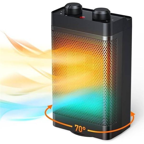 Cnkeeo YND-1200B Fan Heater With PTC Ceramic Heating