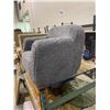 Image 2 : Gray Contemporary Upholstered Armchair Kids Size