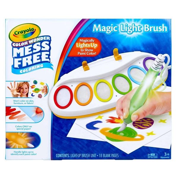 Crayola Color Wonder Mess Free Magic Light Brush Set