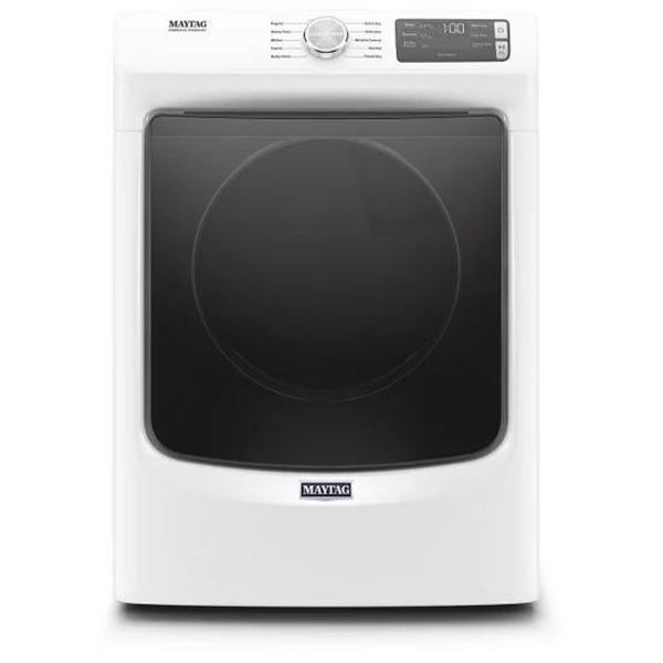Maytag YMED5630HW Electric Dryer, 27 inch Width, 7.3 cu. ft. Capacity, 4 Temperature Settings, Stack