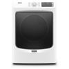 Image 1 : Maytag YMED5630HW Electric Dryer, 27 inch Width, 7.3 cu. ft. Capacity, 4 Temperature Settings, Stack