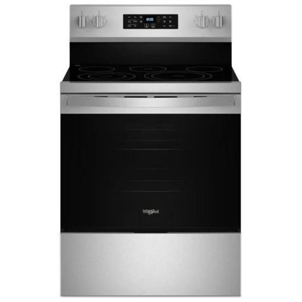 Whirlpool YWFES5030RZ Electric Range, 30 inch Exterior Width, Self Clean, 5.3 cu. ft. Capacity, Stor