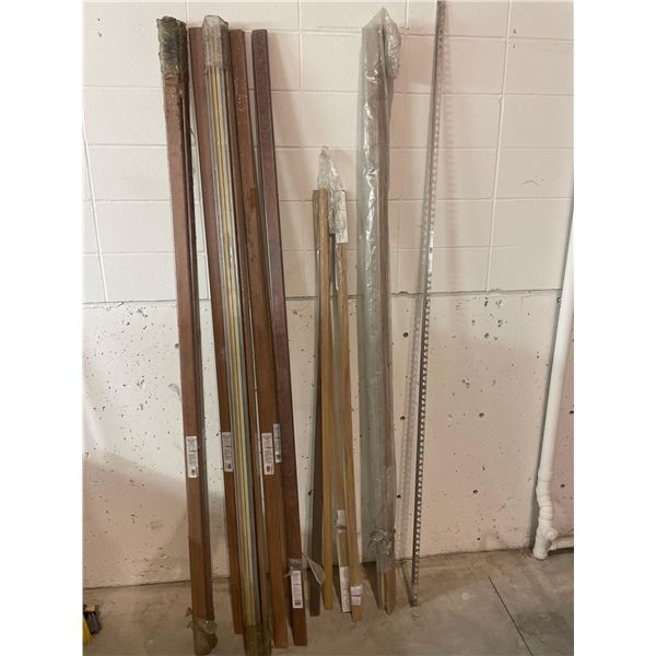 Assorted Lot of Stair Nosing, Shur-Trim and Schluter Systems Jolly Anodized Alum Tile Edge (COME VIE