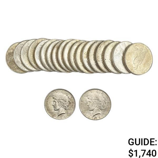 1922-1925 [20] Silver Peace Dollar