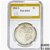 Image 1 : 1900-S Morgan Silver Dollar PGA MS64