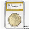 Image 1 : 1921-D Morgan Silver Dollar PGA MS64+