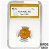 Image 1 : 1936 Wheat Cent PGA MS62 RB, TY1, DDO