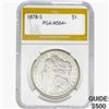 Image 1 : 1878-S Morgan Silver Dollar PGA MS64+