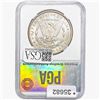 Image 2 : 1882-CC Morgan Silver Dollar PGA MS64