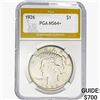 Image 1 : 1926 Silver Peace Dollar PGA MS64+