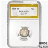 Image 1 : 1905-O Barber Dime PGA AU55 MICRO-O