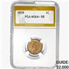 Image 1 : 1859 Indian Head Cent PGA MS64+ RB