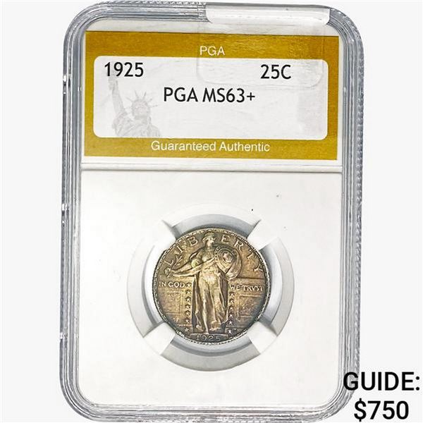 1925 Standing Liberty Quarter PGA MS63+