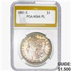 Image 1 : 1881-S Morgan Silver Dollar PGA MS66 PL