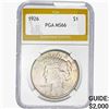 Image 1 : 1926 Silver Peace Dollar PGA MS66