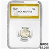 Image 1 : 1920 Mercury Silver Dime PGA MS67 FSB