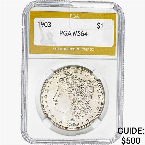 1903 Morgan Silver Dollar PGA MS64