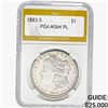 Image 1 : 1883-S Morgan Silver Dollar PGA MS64 PL