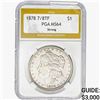 Image 1 : 1878 7/8TF Morgan Silver Dollar PGA MS64 STRONG
