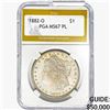 Image 1 : 1882-O Morgan Silver Dollar PGA MS67 PL