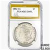 Image 1 : 1882-CC Morgan Silver Dollar PGA MS65 DMPL