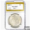 Image 1 : 1880-S Morgan Silver Dollar PGA MS67 VAM-11