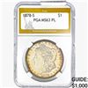Image 1 : 1878-S Morgan Silver Dollar PGA MS63 PL
