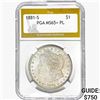 Image 1 : 1881-S Morgan Silver Dollar PGA MS65+ PL