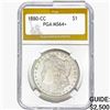 Image 1 : 1880-CC Morgan Silver Dollar PGA MS64+