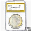Image 1 : 1881-S Morgan Silver Dollar PGA MS66+ PL