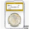Image 1 : 1881-S Morgan Silver Dollar PGA MS65+ PL