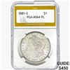 Image 1 : 1881-S Morgan Silver Dollar PGA MS64 PL