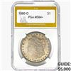 Image 1 : 1880-O Morgan Silver Dollar PGA MS64+