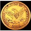 Image 2 : 1860 Old Reverse $2.50 Gold Quarter Eagle CHOICE AU