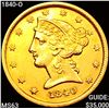 Image 1 : 1840-O $5 Gold Half Eagle CHOICE BU