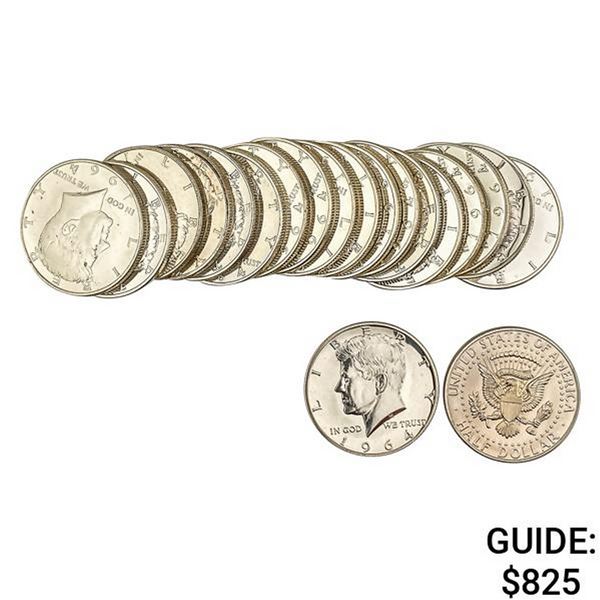 [20] 1964 Kennedy Half Dollar  PF