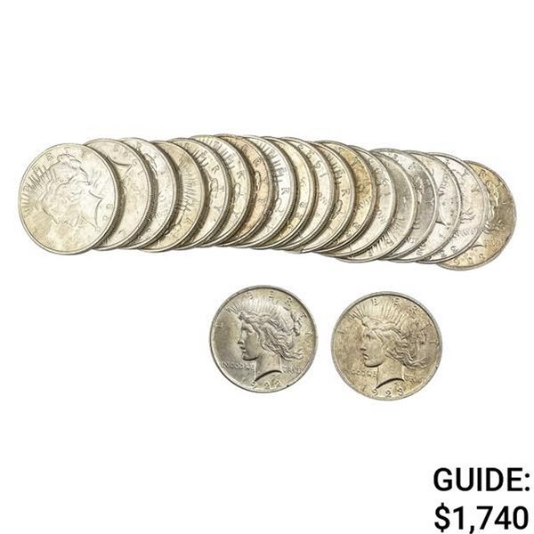 1922-1925 [20] Silver Peace Dollar