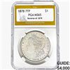 Image 1 : 1878 REV 79 Morgan Silver Dollar PGA MS65