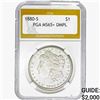 Image 1 : 1880-S Morgan Silver Dollar PGA MS65+ DMPL