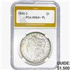 Image 1 : 1890-S Morgan Silver Dollar PGA MS64+ PL