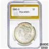 1885-O Morgan Silver Dollar PGA MS65+