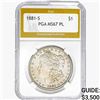 Image 1 : 1881-S Morgan Silver Dollar PGA MS67 PL