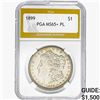 Image 1 : 1899 Morgan Silver Dollar PGA MS65+ PL