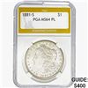 Image 1 : 1881-S Morgan Silver Dollar PGA MS64 PL