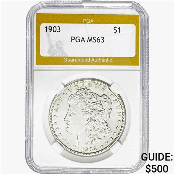 1903 Morgan Silver Dollar PGA MS63
