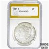 1881-S Morgan Silver Dollar PGA MS65