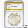 1926-D Silver Peace Dollar PGA MS64+