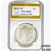 Image 1 : 1878 REV 79 Morgan Silver Dollar PGA MS64