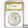 1897-O Morgan Silver Dollar PGA MS61+